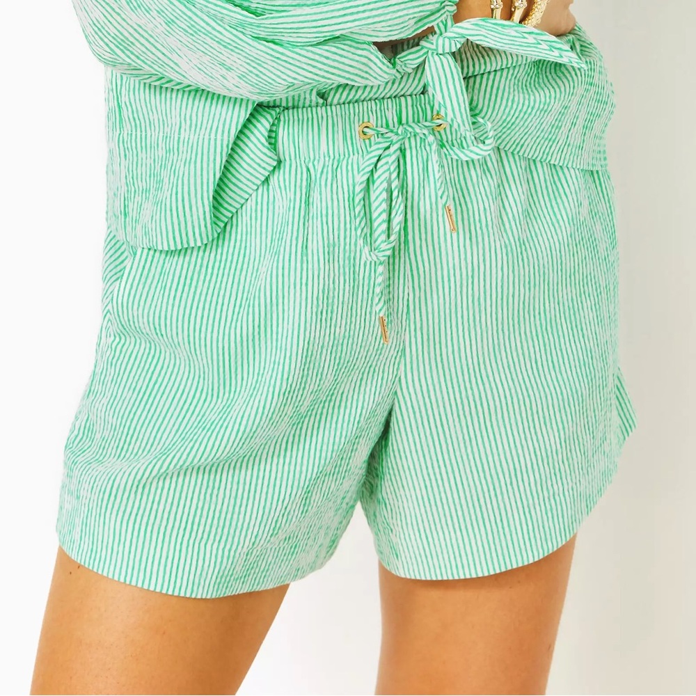 Lilly Pulitzer Croix Short Spearmint L NWT